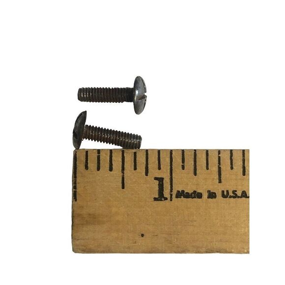 Vintage Hepplewhite Style Solid Brass Plated Steel Bail Pull - Picture 3 of 3